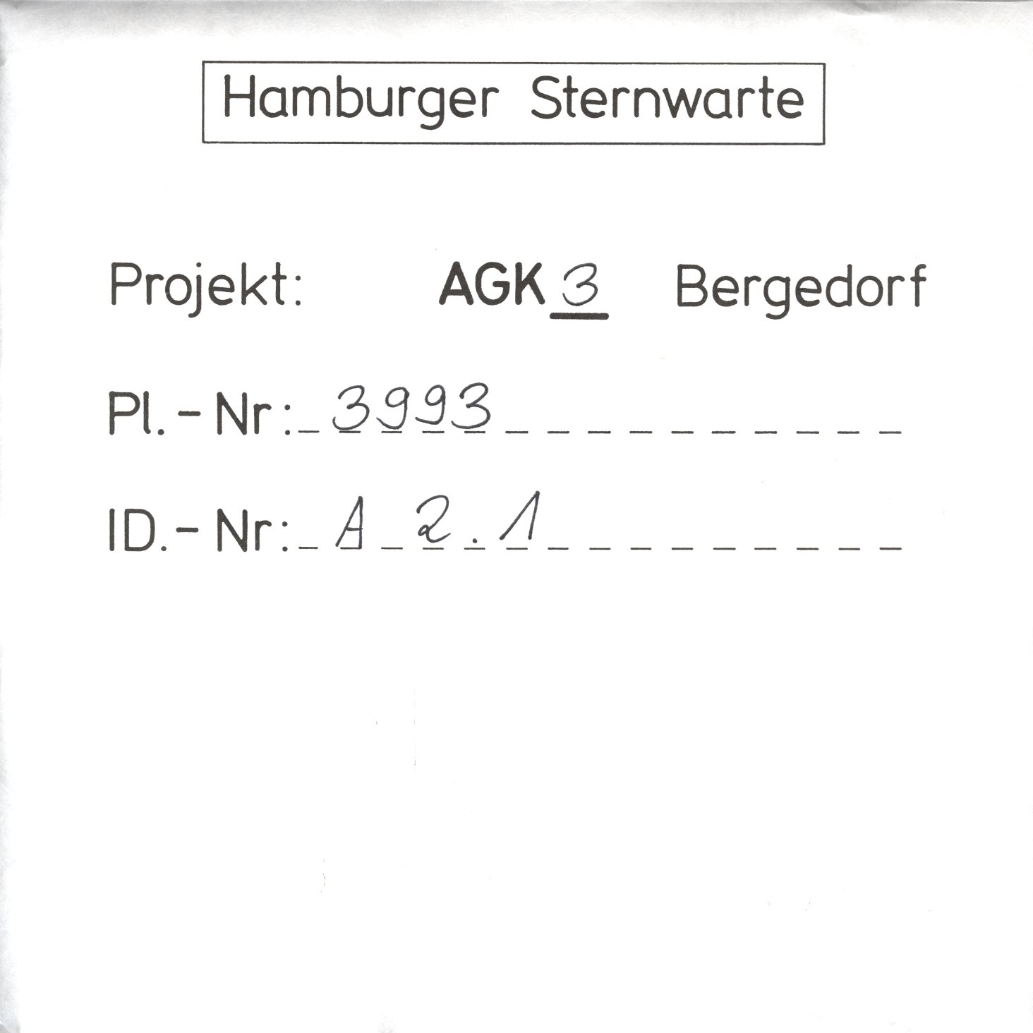 Plattenhuelle AG03993