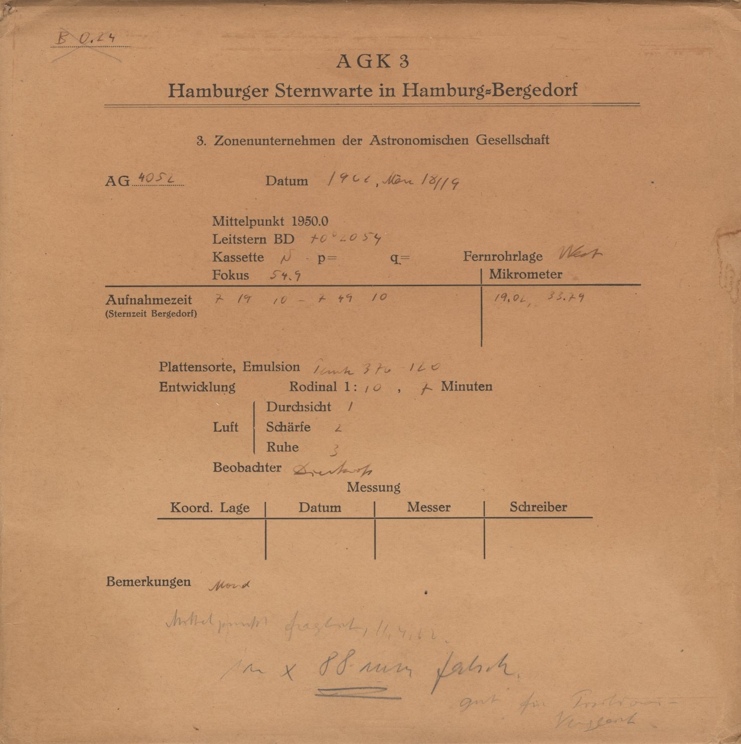 Plattenhuelle AG04052
