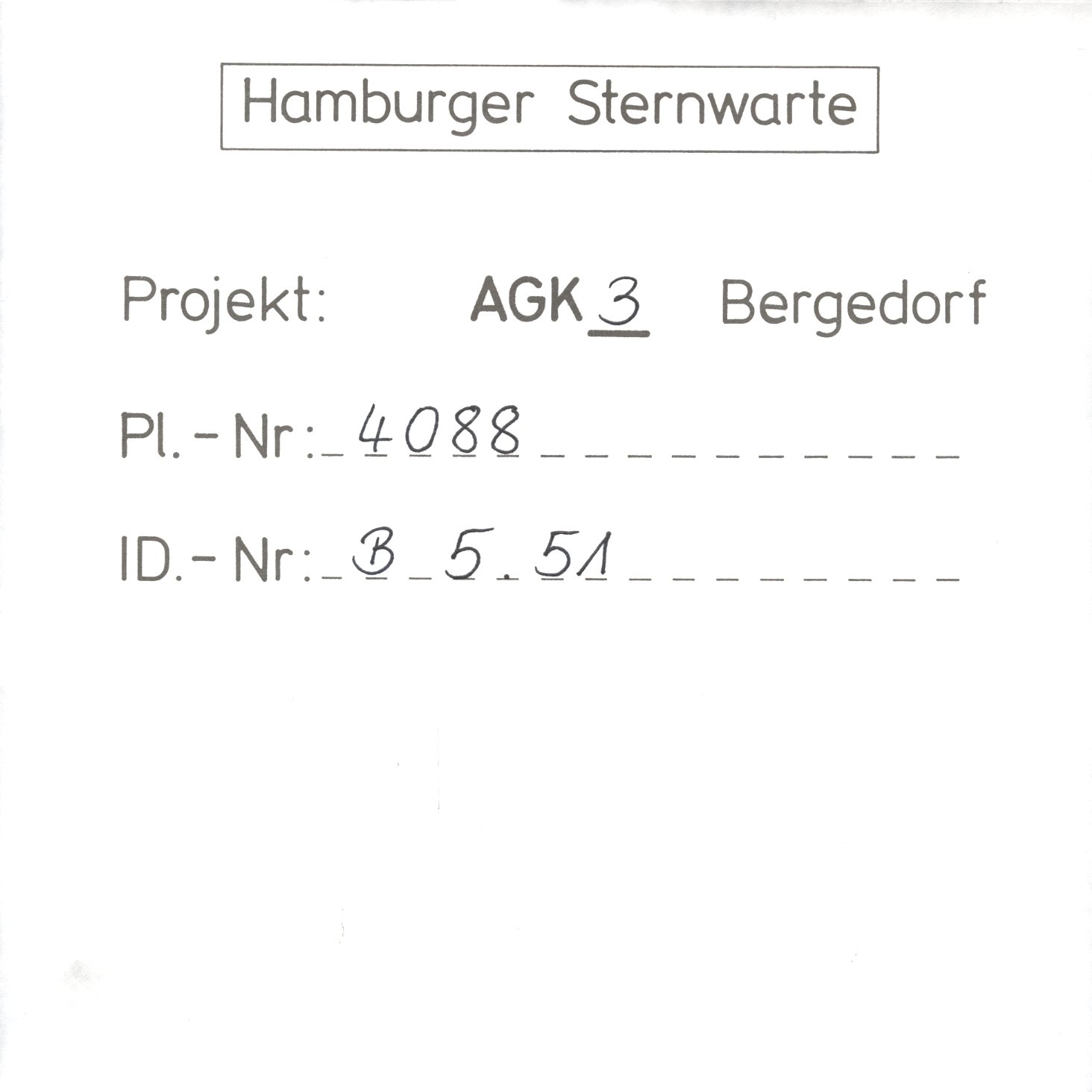 Plattenhuelle AG04088