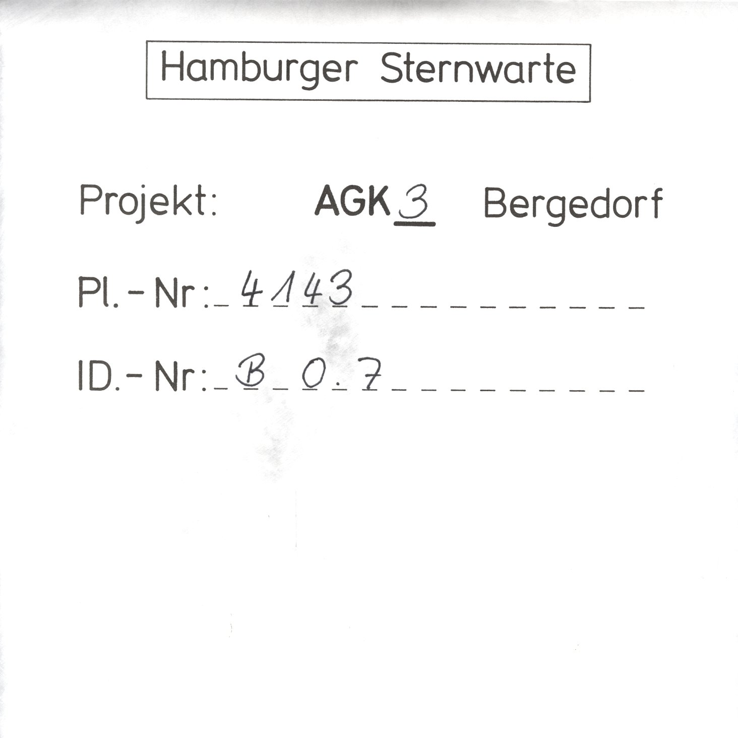 Plattenhuelle AG04143