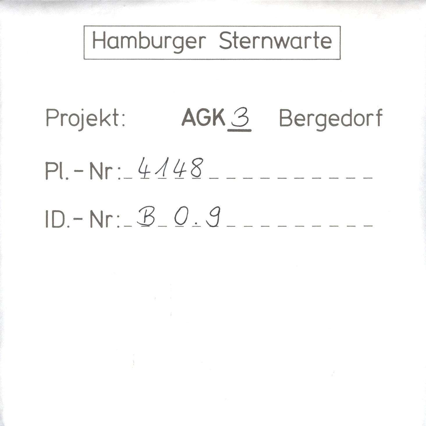 Plattenhuelle AG04148