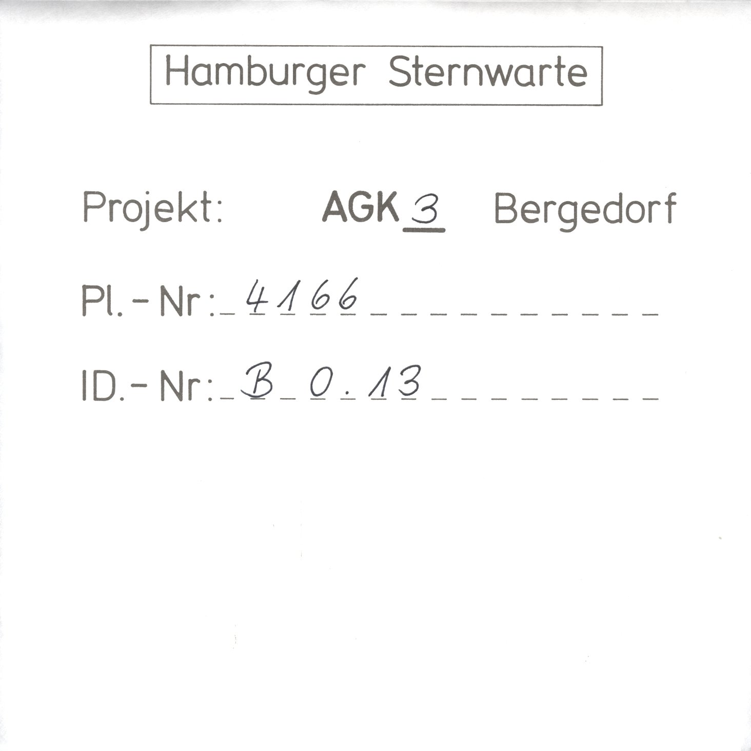 Plattenhuelle AG04166
