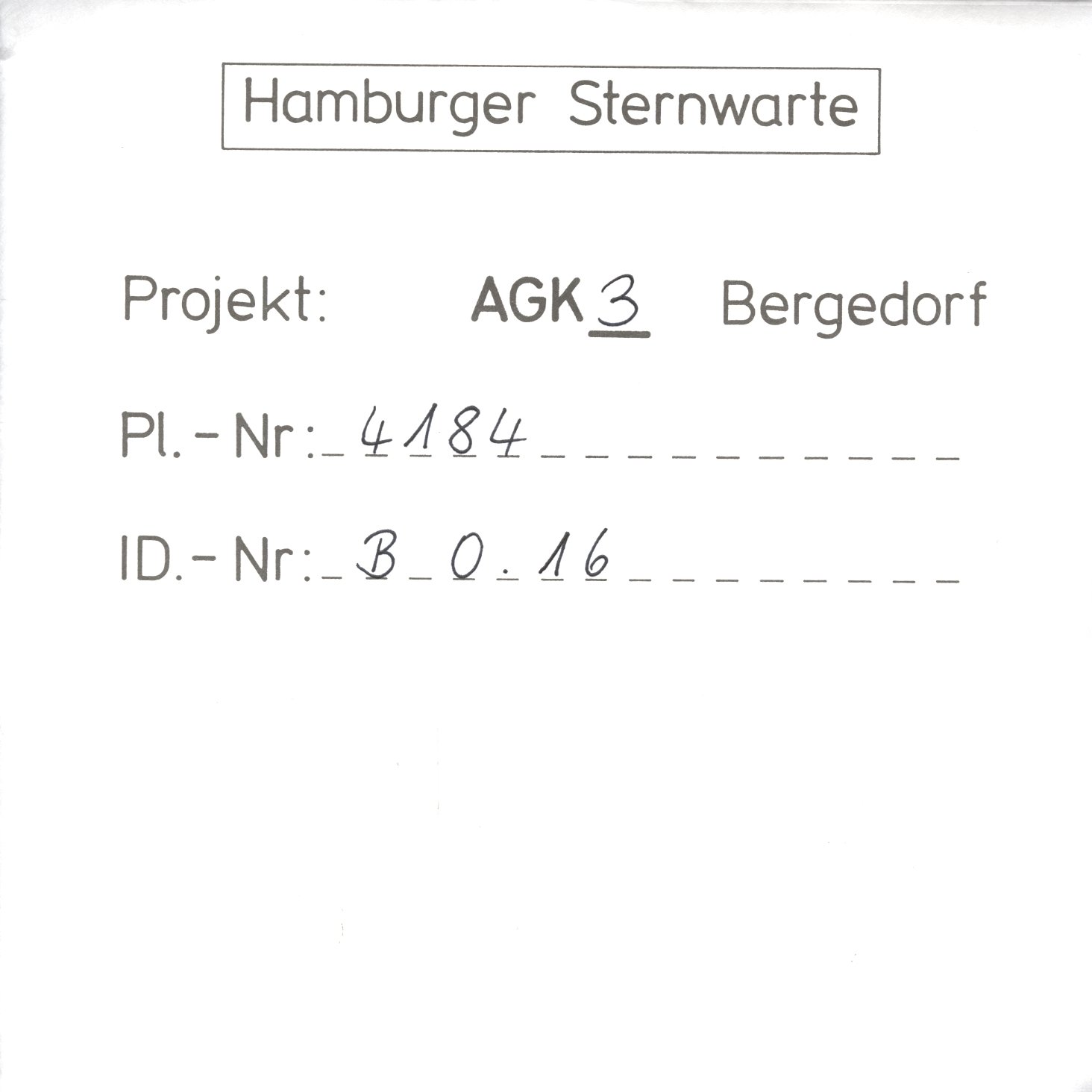 Plattenhuelle AG04184