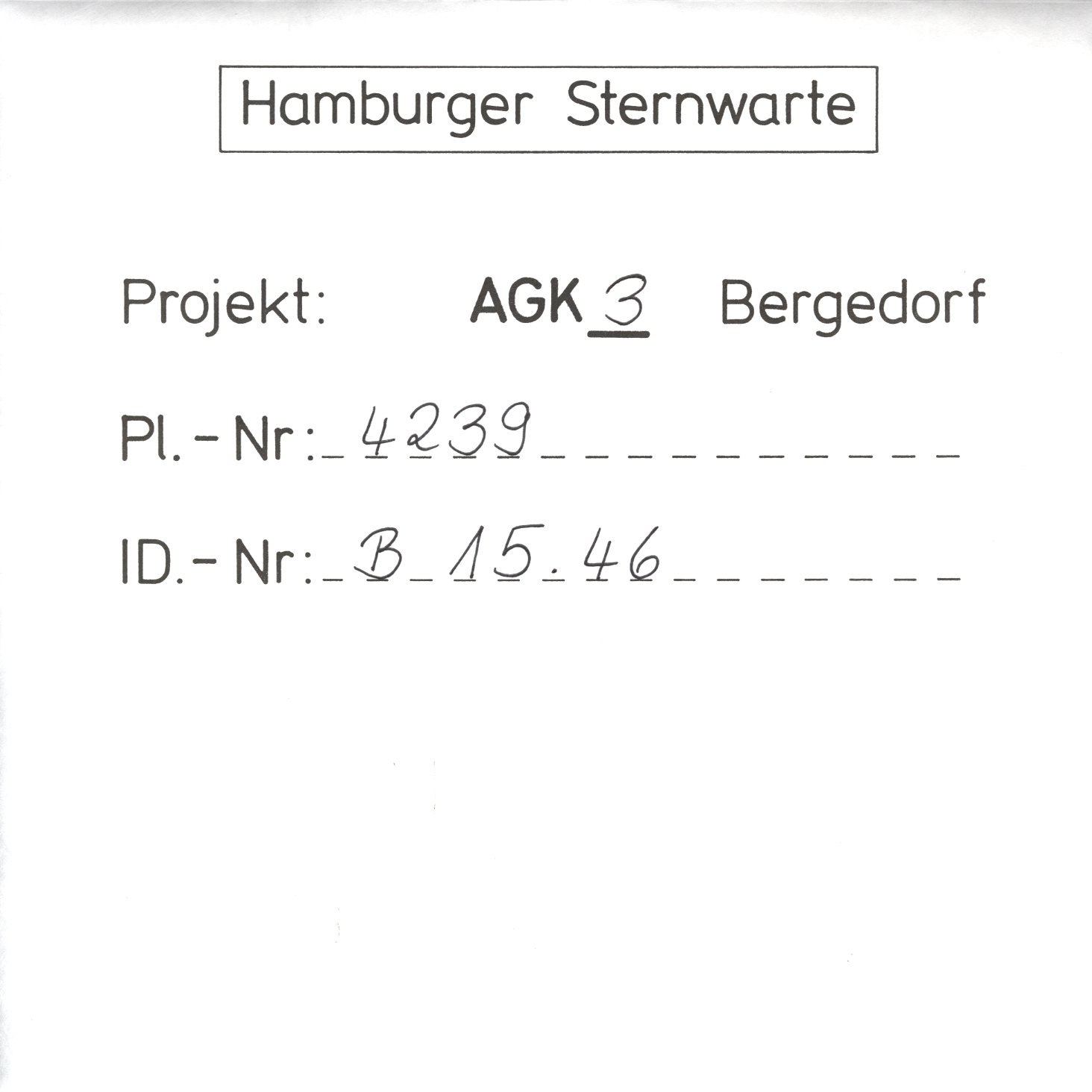Plattenhuelle AG04239
