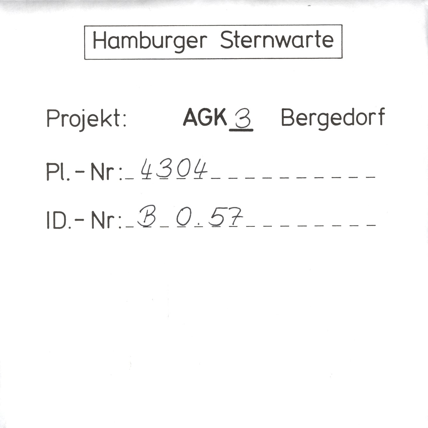 Plattenhuelle AG04304