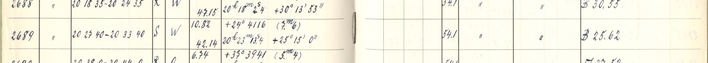 Plattenverzeichnis Eintrag02689