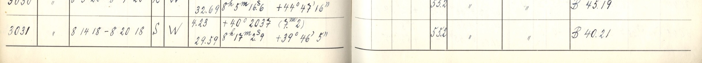 Plattenverzeichnis Eintrag03031