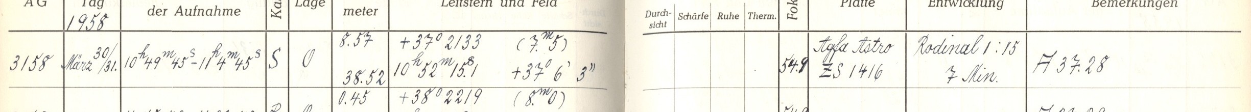 Plattenverzeichnis Eintrag03158