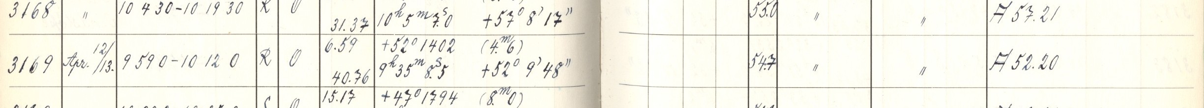 Plattenverzeichnis Eintrag03169