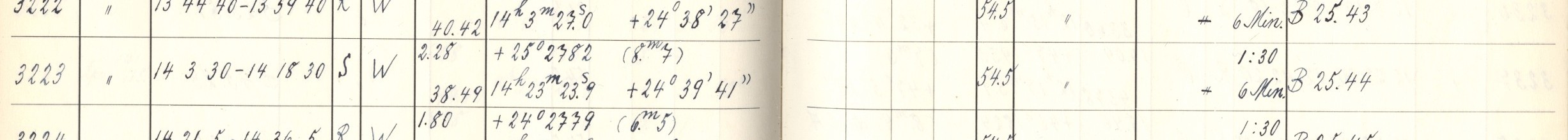 Plattenverzeichnis Eintrag03223