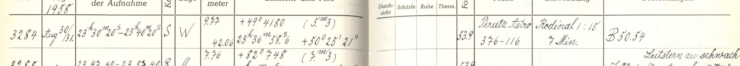 Plattenverzeichnis Eintrag03284