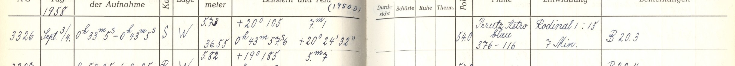 Plattenverzeichnis Eintrag03326