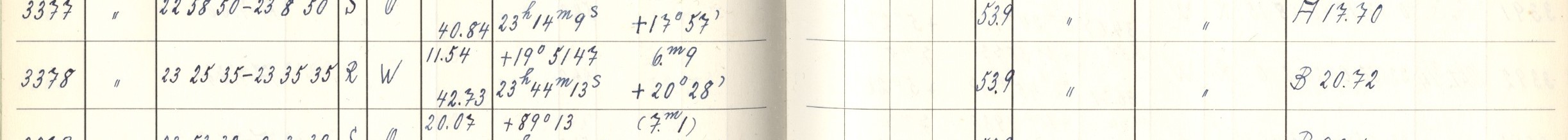 Plattenverzeichnis Eintrag03378