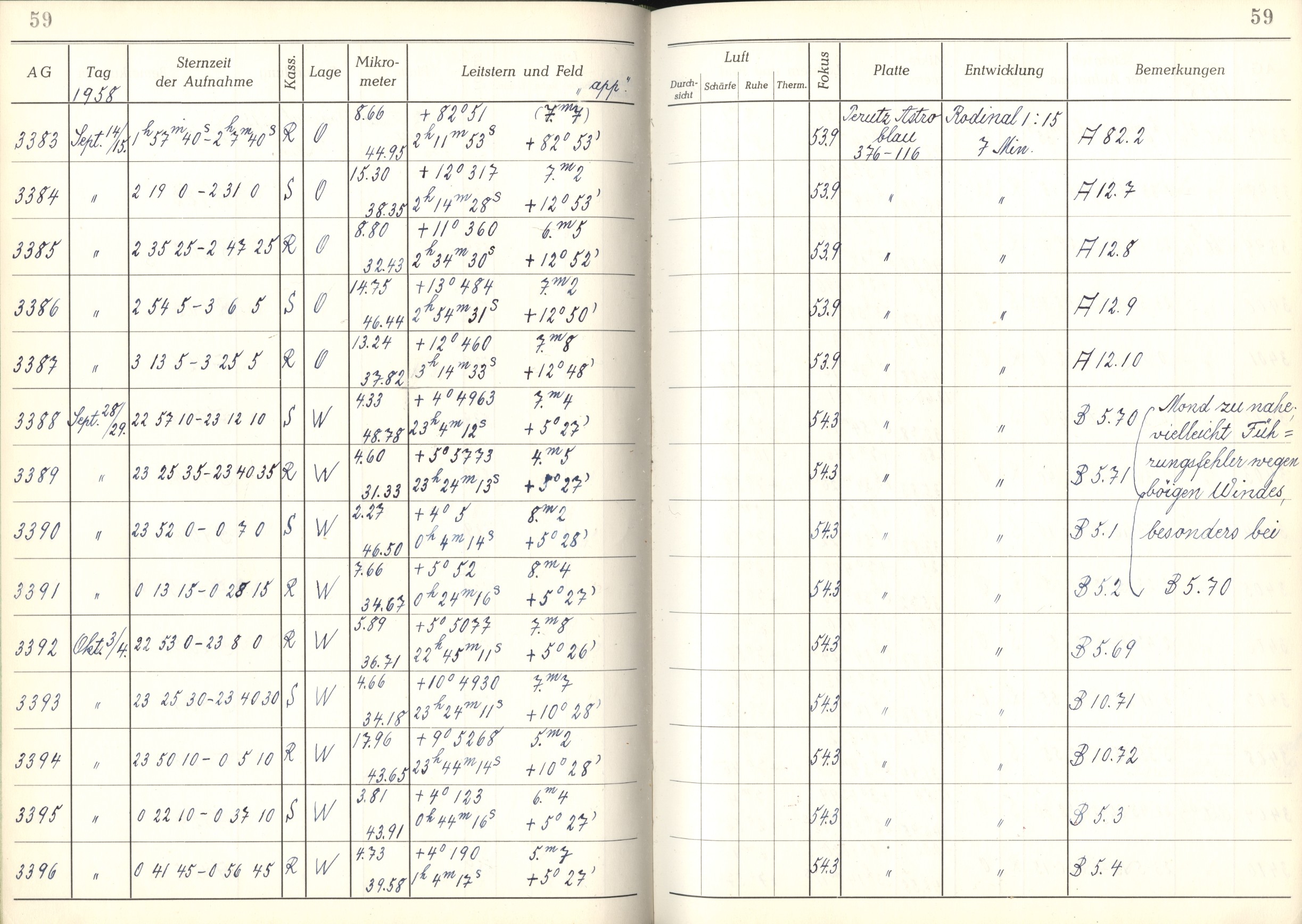Plattenverzeichnis: ganze Seite03386