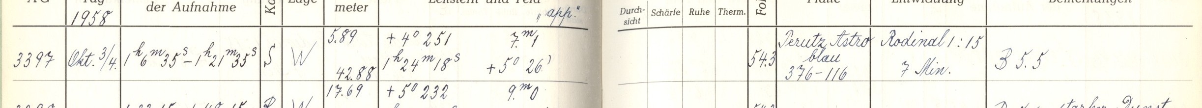 Plattenverzeichnis Eintrag03397