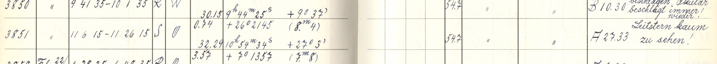Plattenverzeichnis Eintrag03851