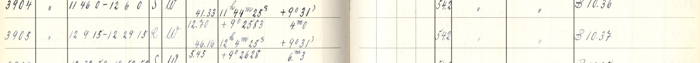 Plattenverzeichnis Eintrag03905