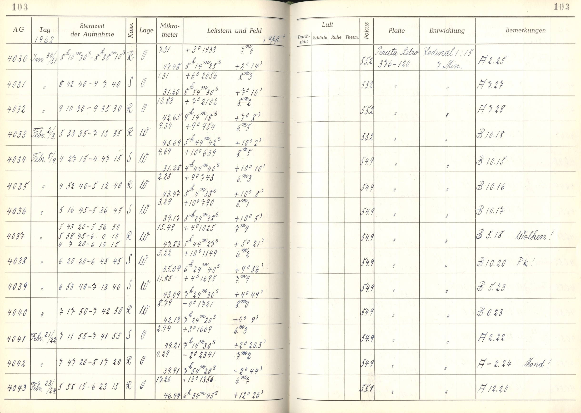 Plattenverzeichnis: ganze Seite04037