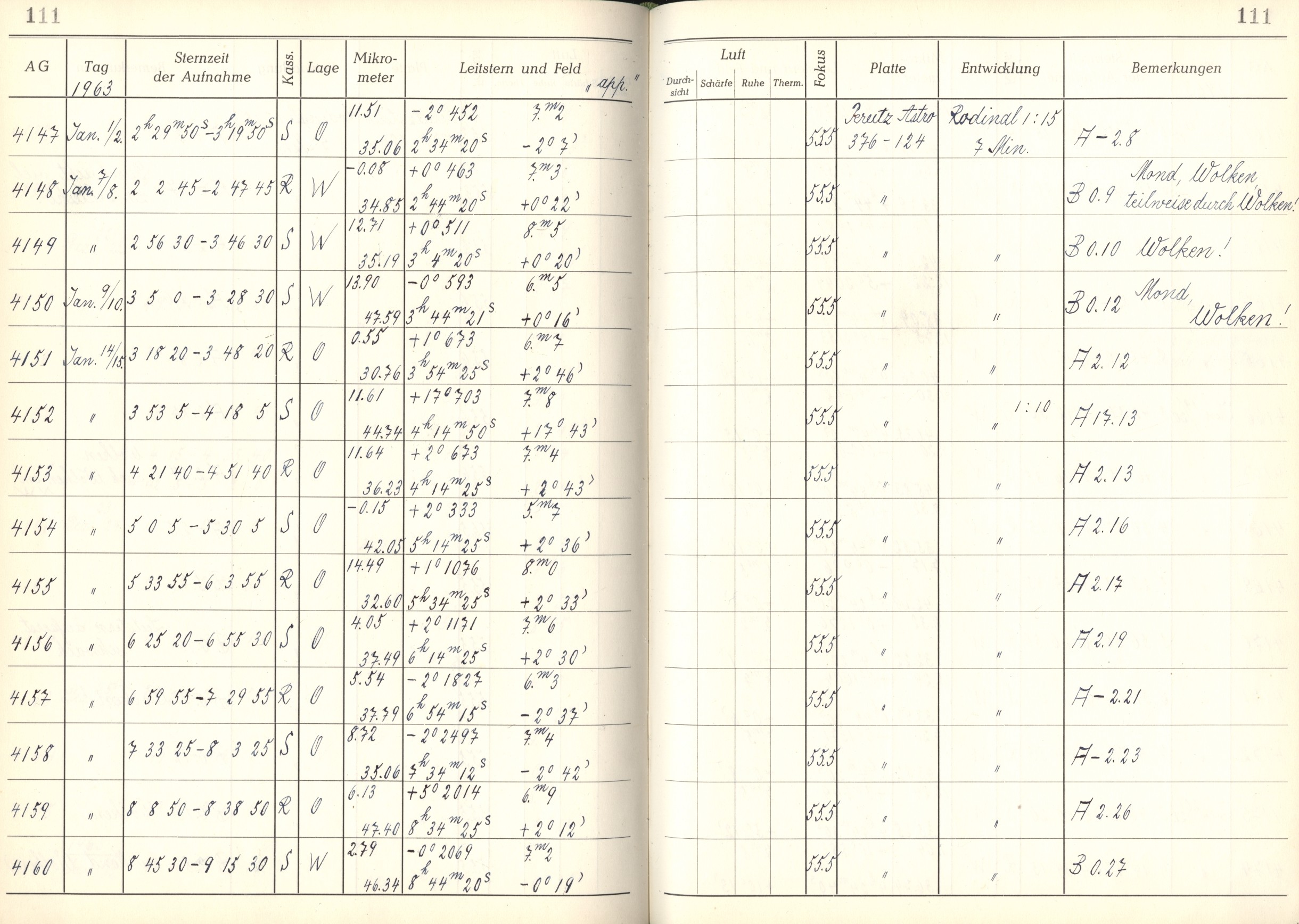 Plattenverzeichnis: ganze Seite04147