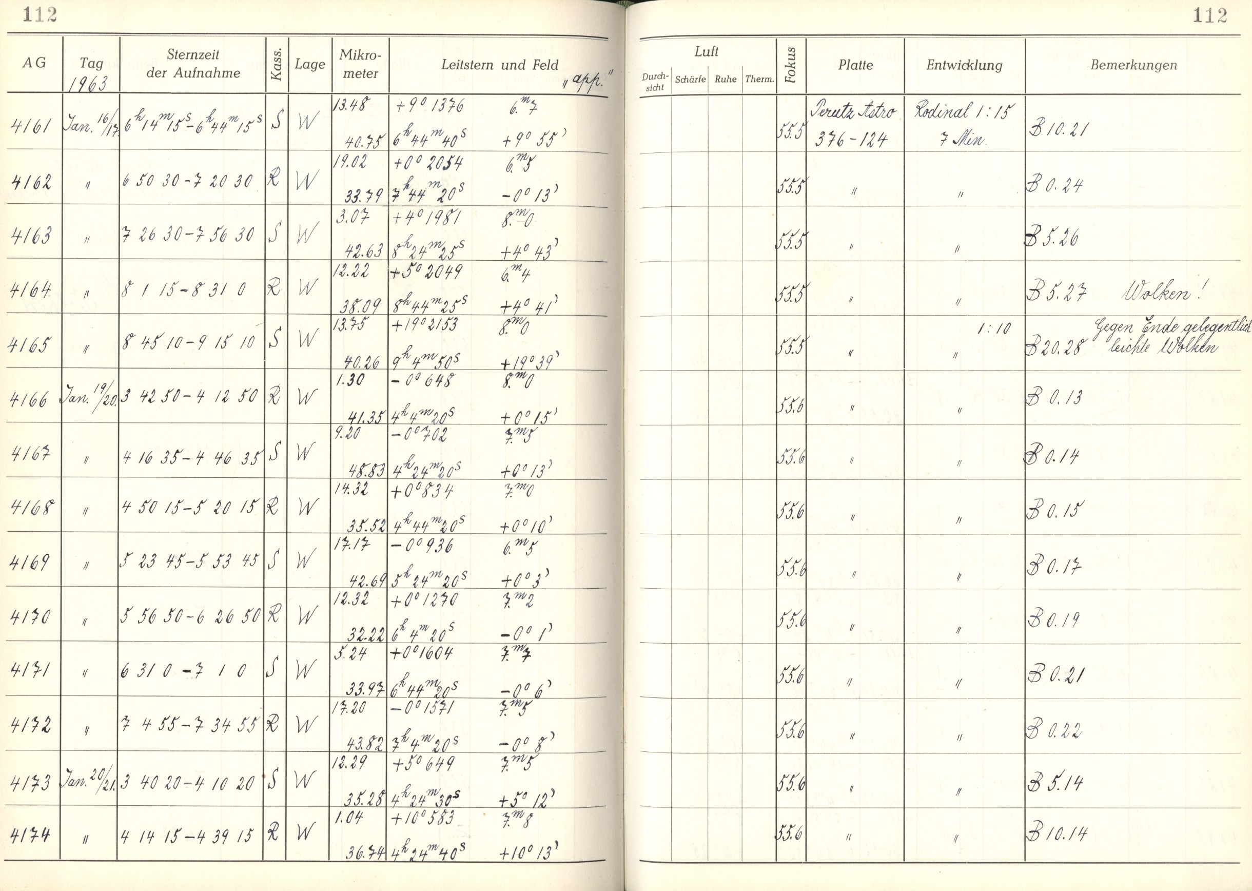 Plattenverzeichnis: ganze Seite04171