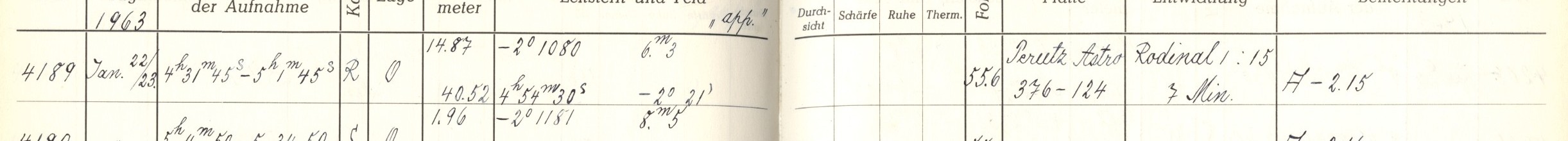 Plattenverzeichnis Eintrag04189