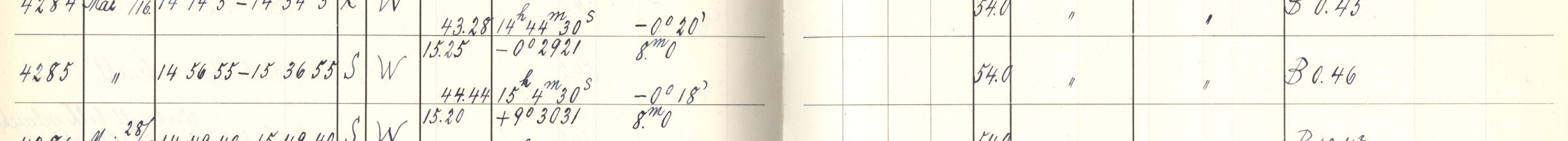 Plattenverzeichnis Eintrag04285