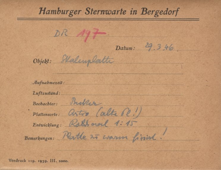 Plattenhuelle DR00197