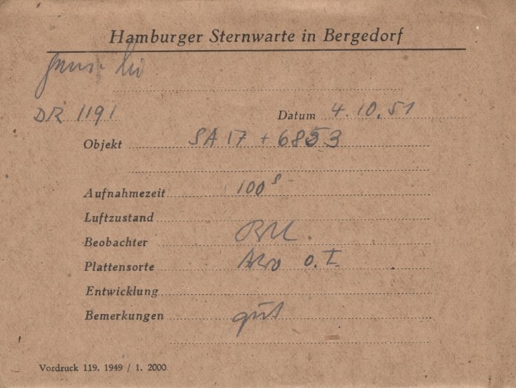 Plattenhuelle DR01191