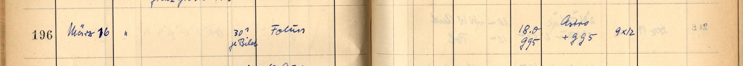 Plattenverzeichnis Eintrag00196