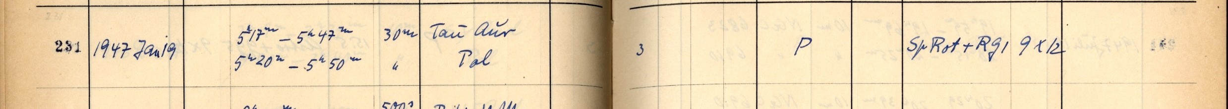 Plattenverzeichnis Eintrag00231
