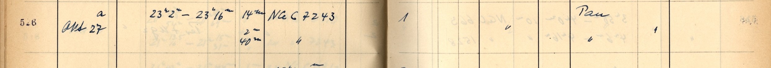 Plattenverzeichnis Eintrag00526a