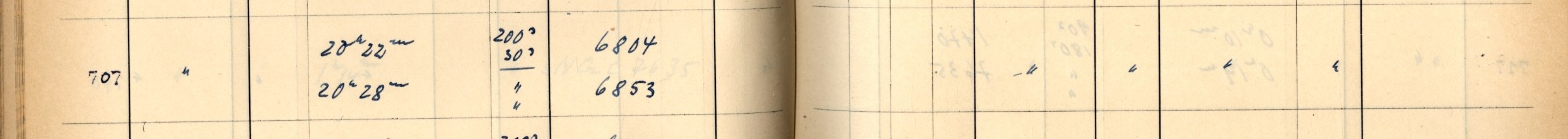 Plattenverzeichnis Eintrag00707