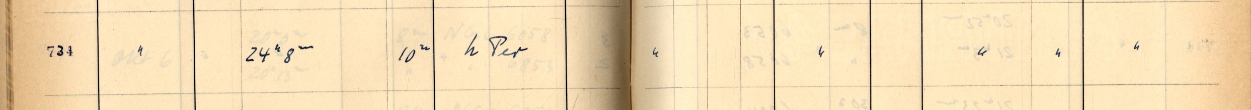 Plattenverzeichnis Eintrag00734
