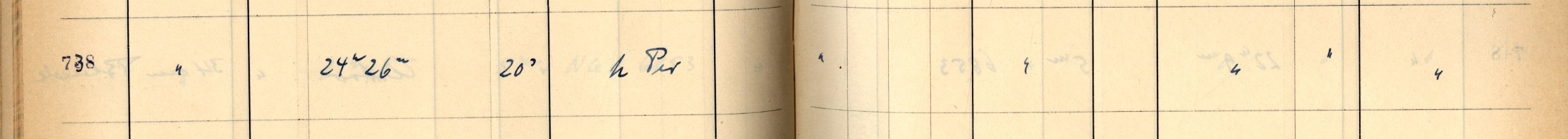 Plattenverzeichnis Eintrag00738