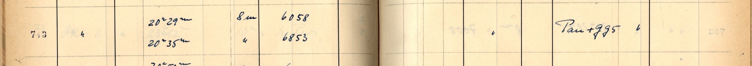 Plattenverzeichnis Eintrag00743