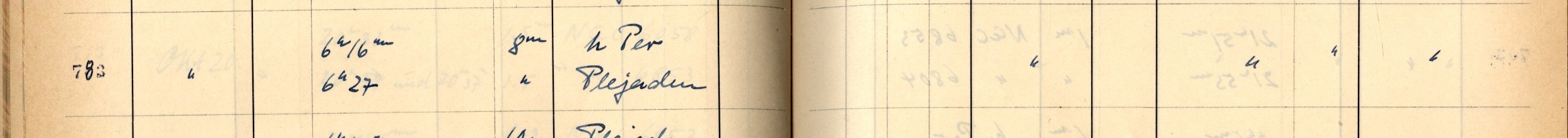 Plattenverzeichnis Eintrag00783