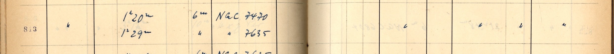 Plattenverzeichnis Eintrag00813