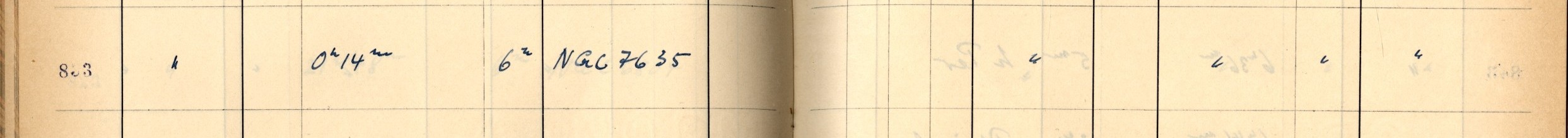 Plattenverzeichnis Eintrag00833