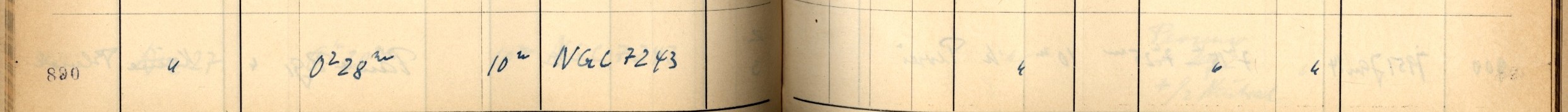 Plattenverzeichnis Eintrag00890
