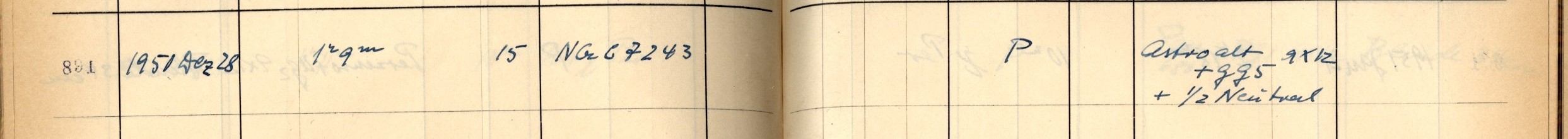 Plattenverzeichnis Eintrag00891