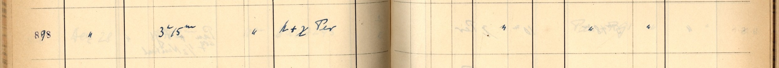 Plattenverzeichnis Eintrag00898