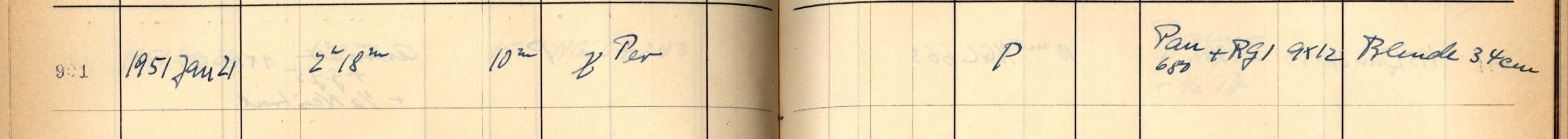 Plattenverzeichnis Eintrag00901
