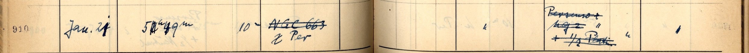 Plattenverzeichnis Eintrag00910