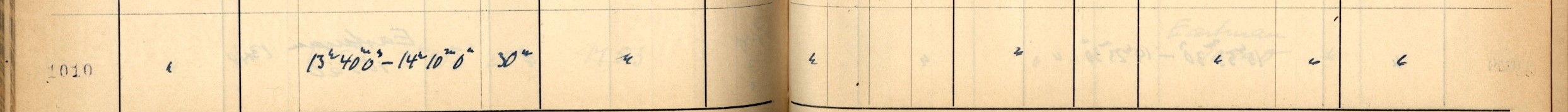 Plattenverzeichnis Eintrag01010