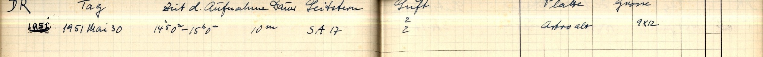 Plattenverzeichnis Eintrag01051