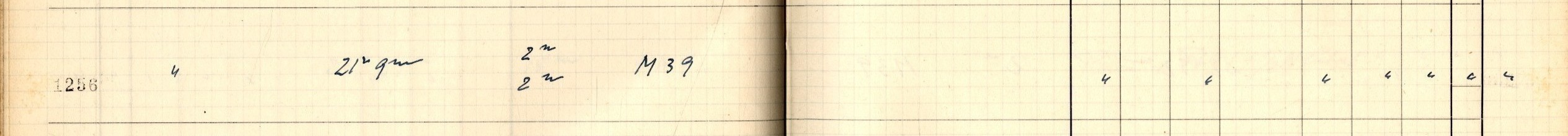 Plattenverzeichnis Eintrag01256