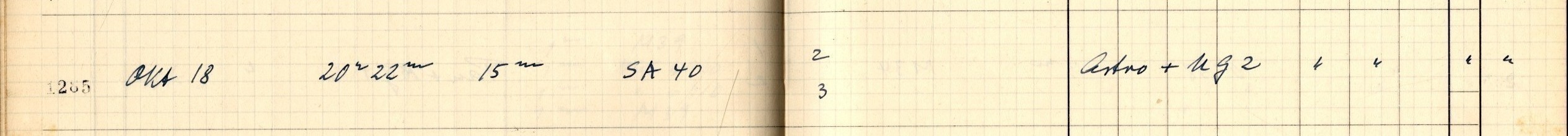 Plattenverzeichnis Eintrag01285