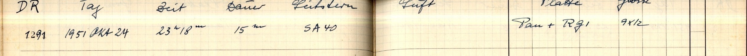 Plattenverzeichnis Eintrag01291