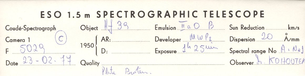 Plattenhuelle ESF5029