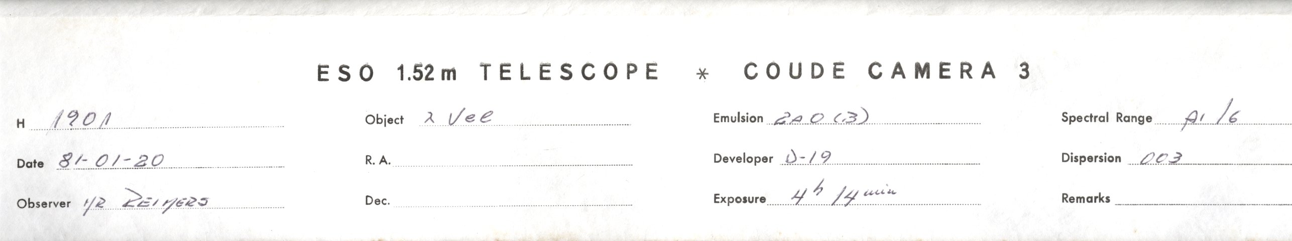 Plattenhuelle ESo1901